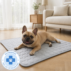 Tapis rafraîchissant chien Patoulina, détail du textile