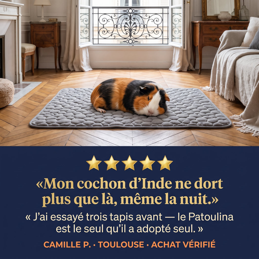 Patoulina cochon d'Inde — Avis Camille P. Toulouse 5 étoiles
