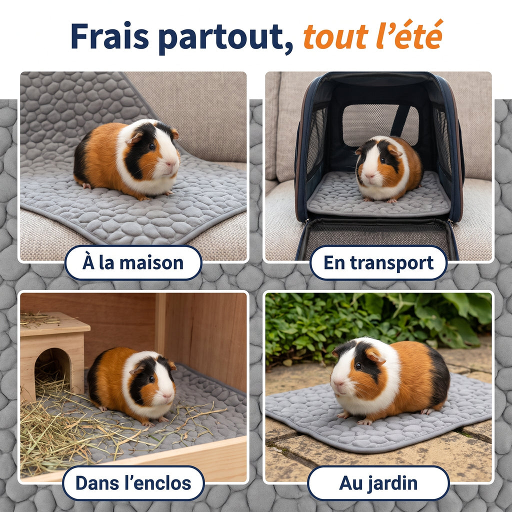 Patoulina cochon d'Inde — Frais partout tout l'été (usages)
