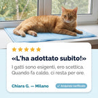 Taglie del tappetino in base al peso del gatto