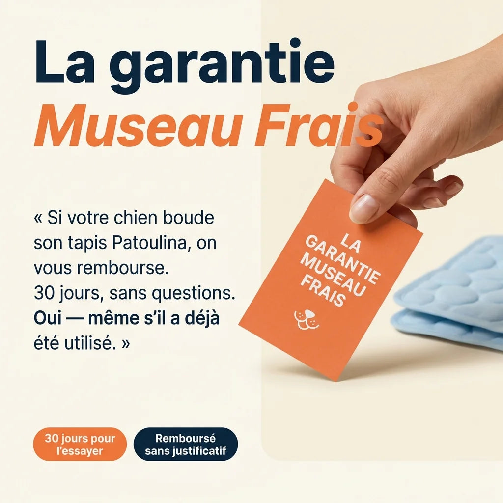 Patoulina chien — Garantie Museau Frais 30 jours