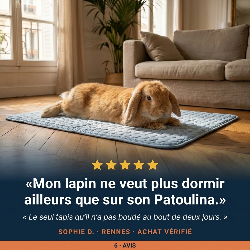 Patoulina lapin — Avis Sophie D. Rennes 5 étoiles