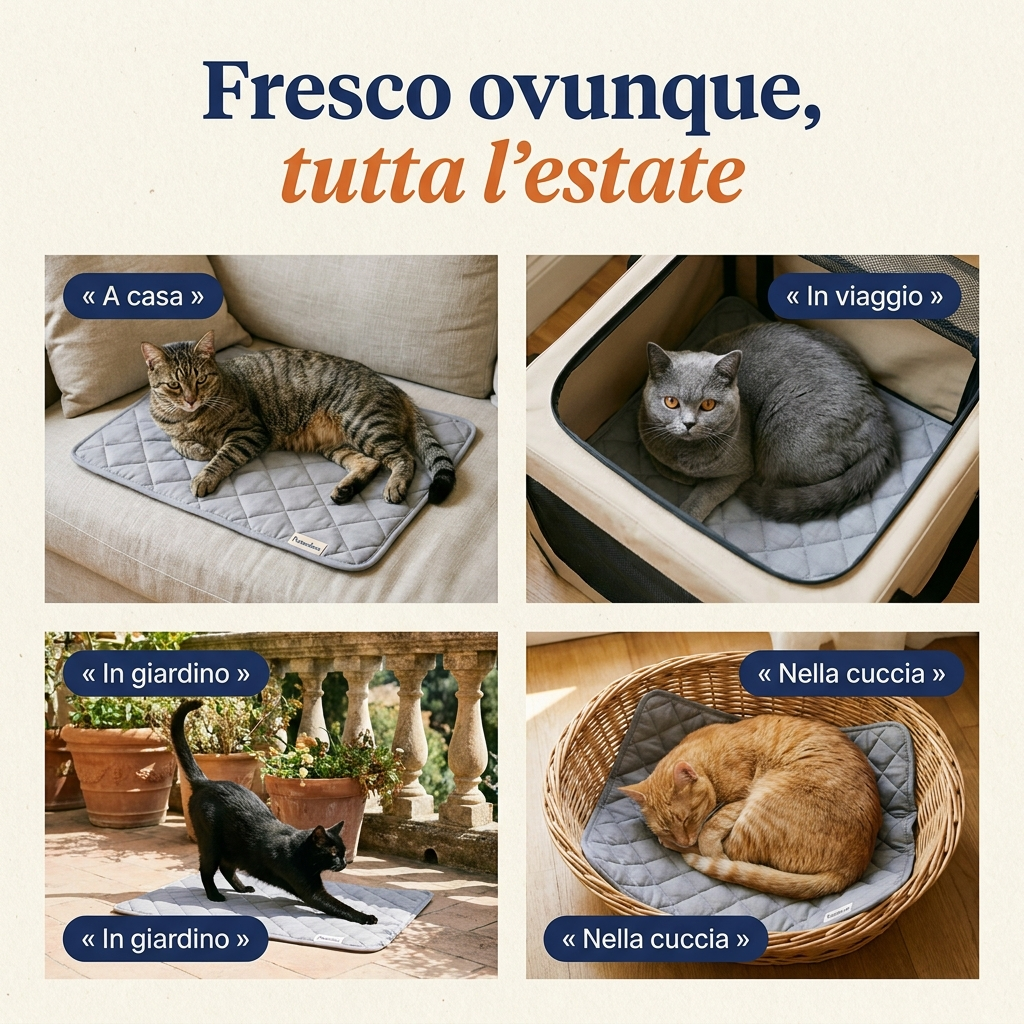 Patoulina gatto — usi multipli