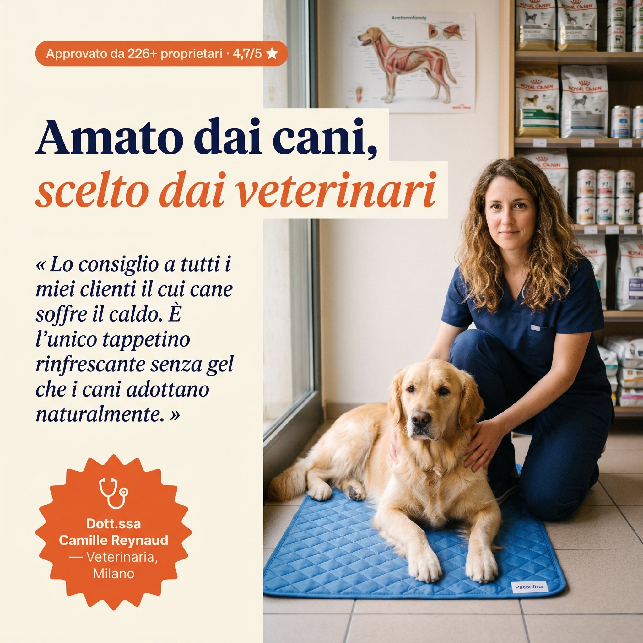 Patoulina cane — raccomandato dai veterinari
