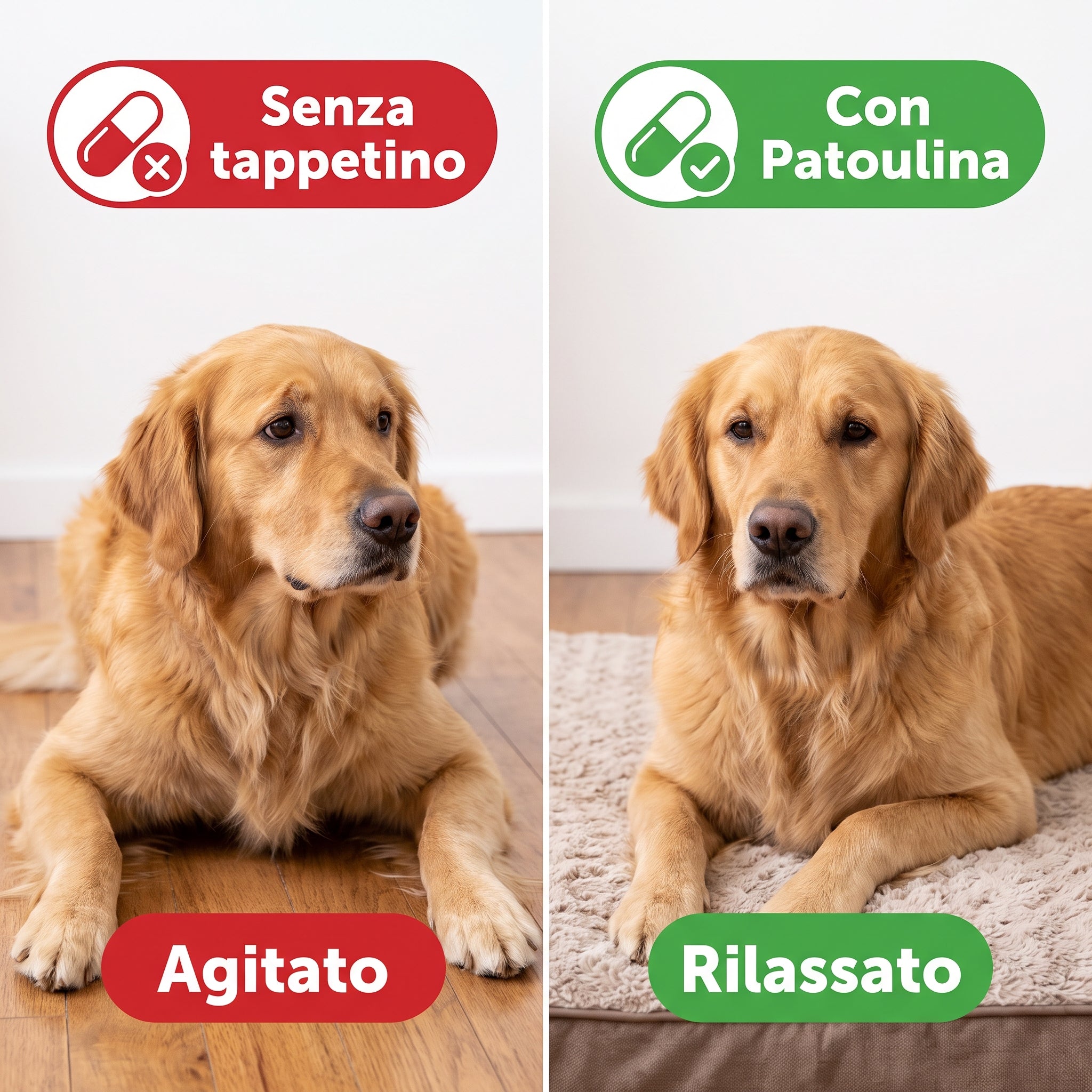 Tappetino traspirante per cani