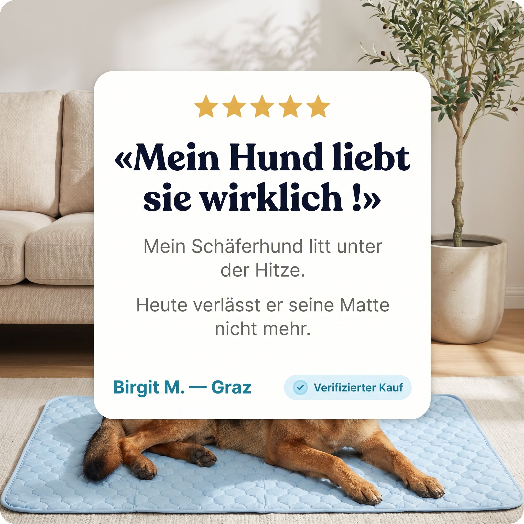 Kühlmatte für unterwegs