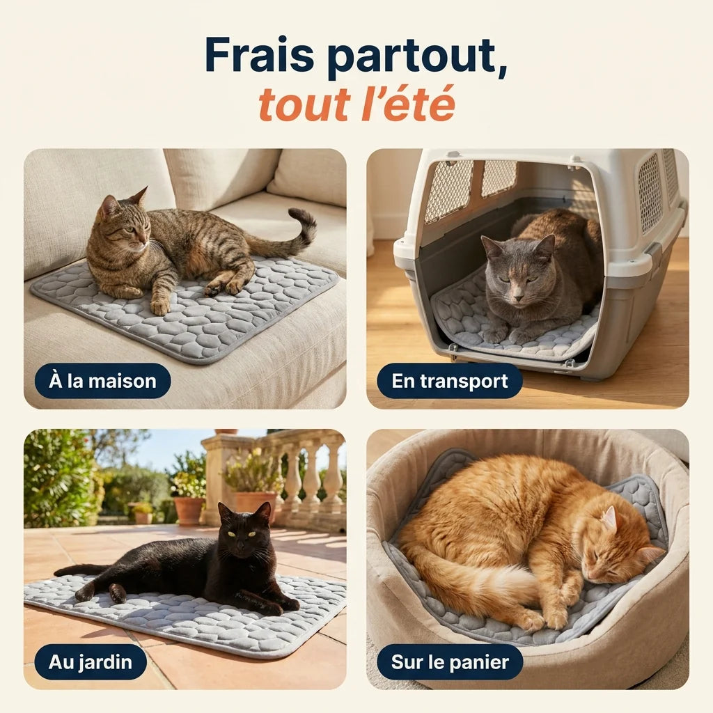 Patoulina chat — Frais partout tout l'été (usages)